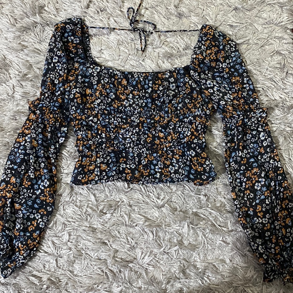 Astr floral print blouse